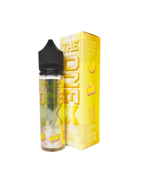 CREAMY LEMON CRUMBLE CAKE - THE ONE X SERIES E LIQUID BY BEARD VAPE CO 50ML 70VG