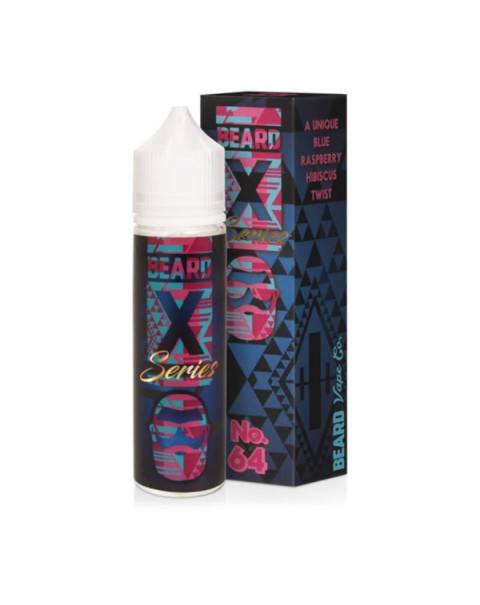 NO.64  X SERIES COTTON CANDY CREAM E LIQUID BY BEARD VAPE CO 50ML 70VG