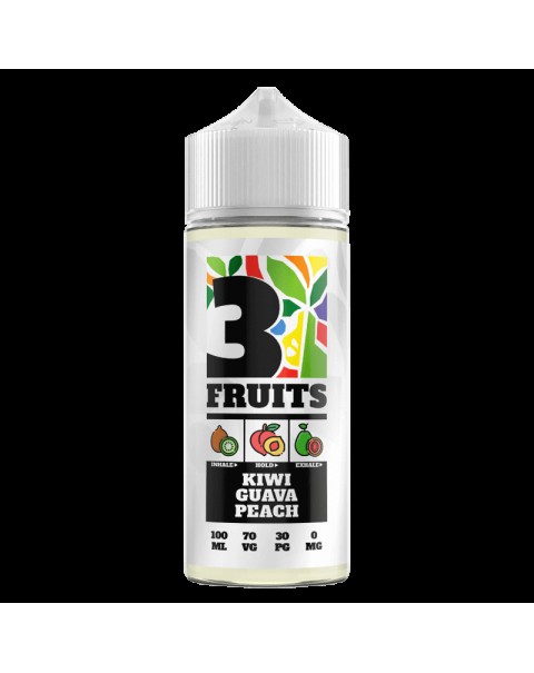 KIWI GUAVA PEACH E LIQUID BY 3 FRUITS 100ML 70VG