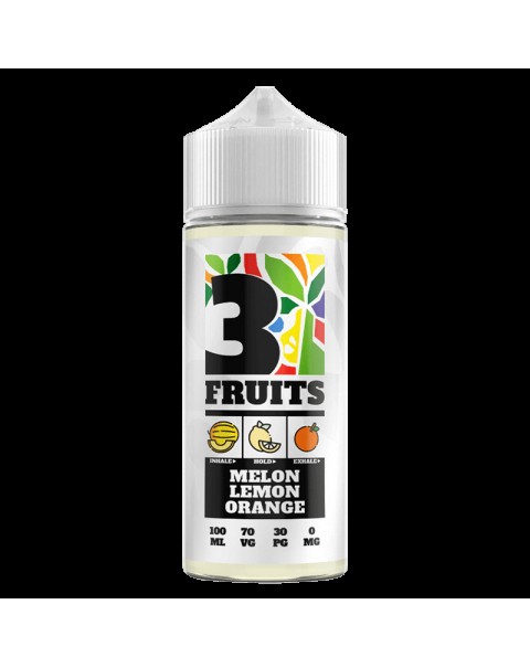 MELON LEMON ORANGE E LIQUID BY 3 FRUITS 100ML 70VG