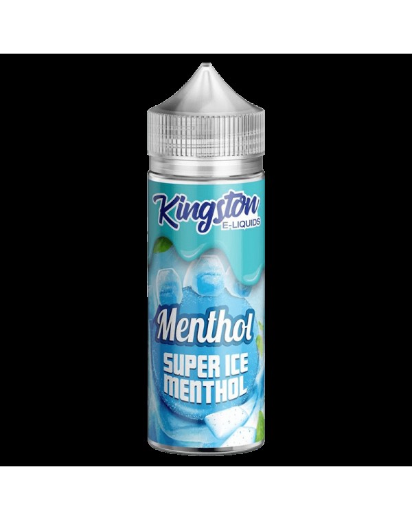 SUPER ICE MENTHOL E LIQUID KINGSTON MENTHOL 100ML ...