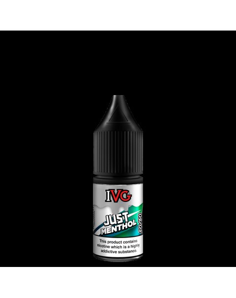 JUST MENTHOL TDP E LIQUID BY I VG 10ML 50VG