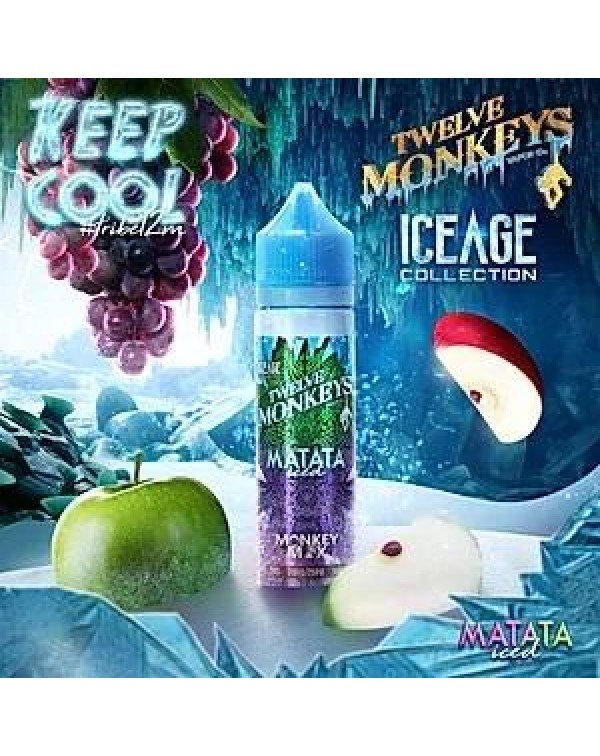 MATATA ICED E LIQUID BY 12 MONKEYS 50ML 75VG