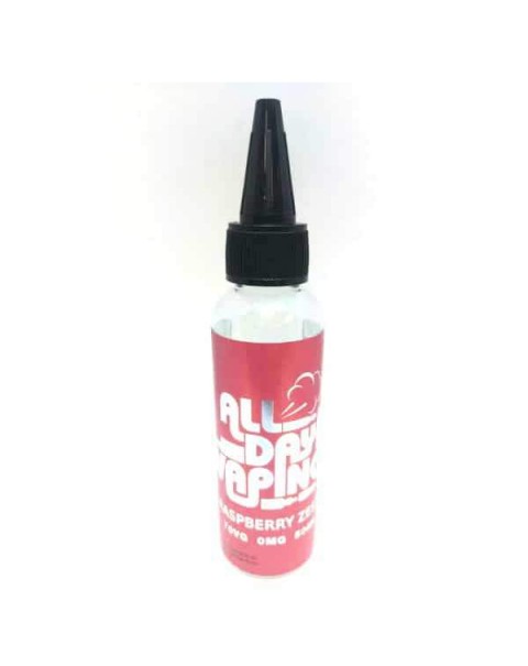 RASPBERRY ZEST E LIQUID BY ALL DAY VAPING 50ML 70VG