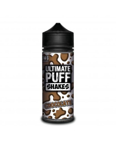 CHOCOLATE E LIQUID BY ULTIMATE PUFF SHAKES 100ML 70VG