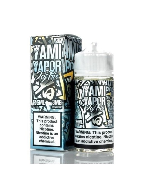 ICY TRIO E LIQUID BY YAMI VAPOUR 100ML 70VG