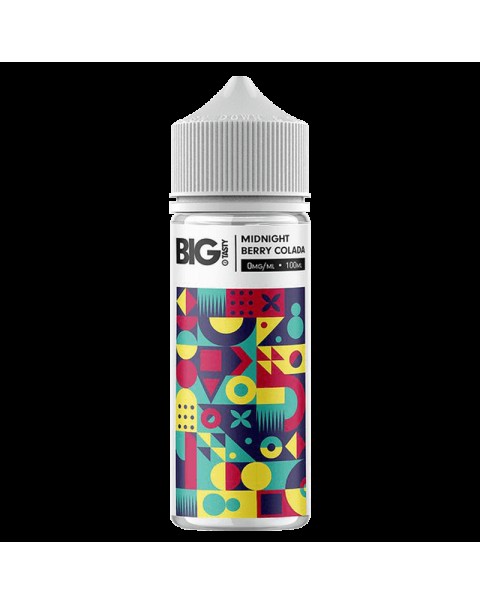 MIDNIGHT BERRY COLADA E LIQUID BY THE BIG TASTY 100ML 70VG