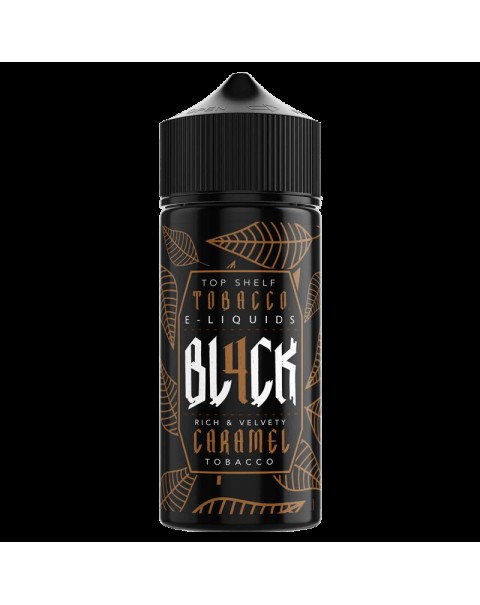 CARAMEL TOBACCO E LIQUID BY BL4CK 100ML 70VG