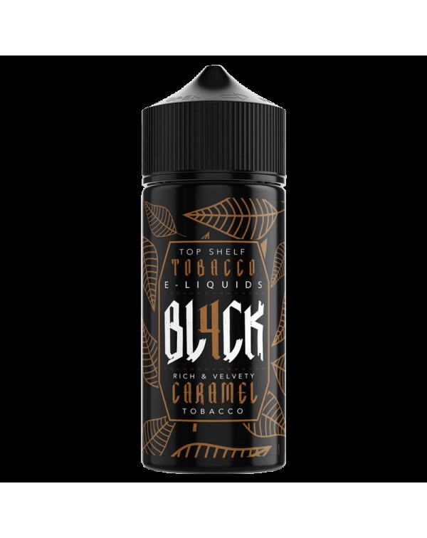 CARAMEL TOBACCO E LIQUID BY BL4CK 100ML 70VG