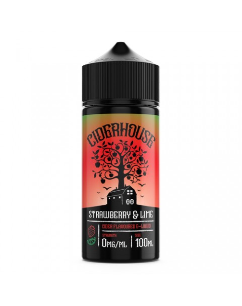 STRAWBERRY & LIME E LIQUID BY CIDERHOUSE 100ML 70VG