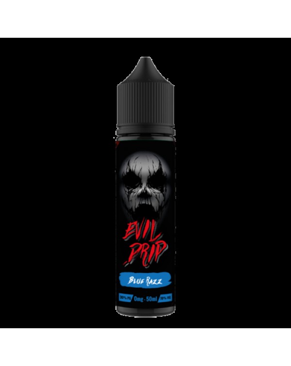 BLUE RAZZ E LIQUID BY EVIL DRIP 50ML 70VG