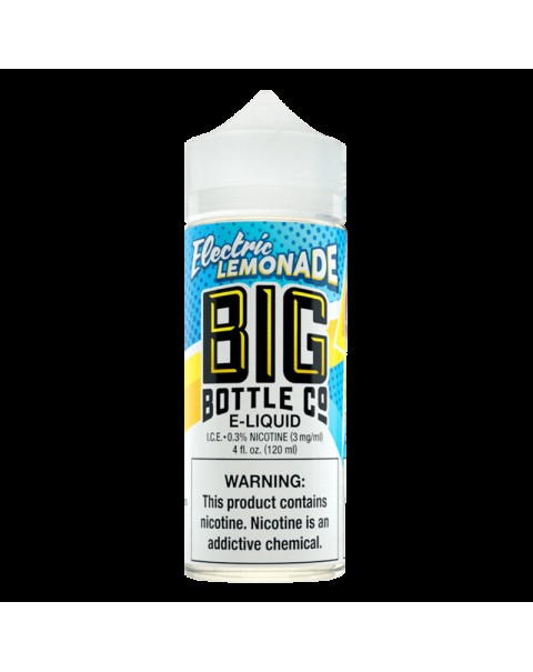 ELECTRIC LEMONADE E LIQUID BY BIG BOTTLE CO 100ML 70VG