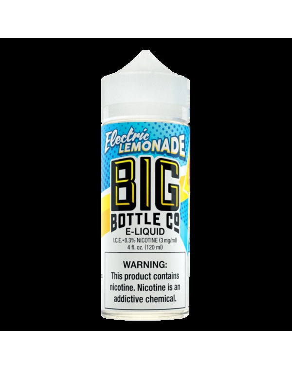 ELECTRIC LEMONADE E LIQUID BY BIG BOTTLE CO 100ML ...