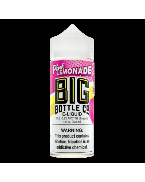 PINK LEMONADE E LIQUID BY BIG BOTTLE CO 100ML 70VG