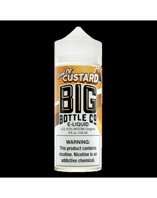 GOOD OL CUSTARD E LIQUID BY BIG BOTTLE CO 100ML 70...