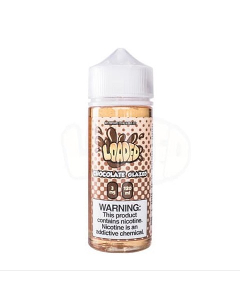 CHOCOLATE GLAZED E LIQUID BY LOADED 100ML 70VG