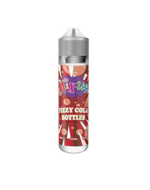 FIZZY COLA BOTTLES E LIQUID BY MIX UP SWEETS 50ML 70VG