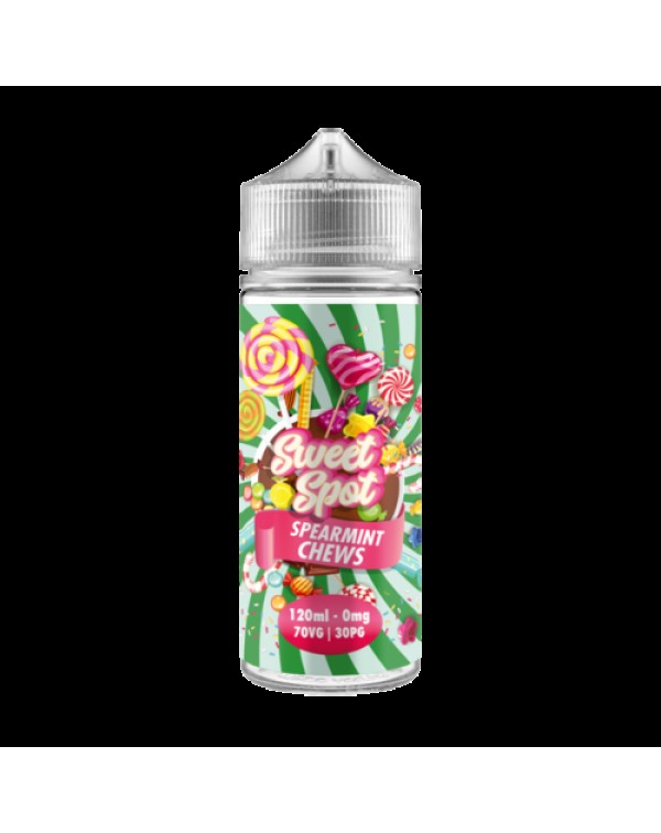 SPEARMINT CHEWS E LIQUID BY SWEET SPOT 100ML 70VG