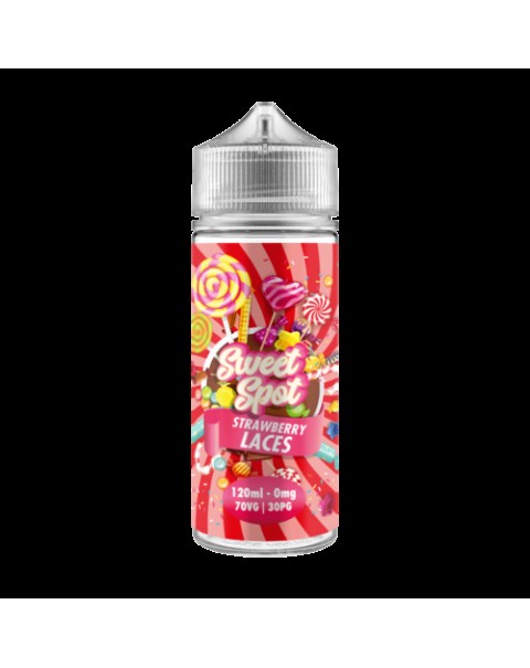 STRAWBERRY LACES E LIQUID BY SWEET SPOT 100ML 70VG