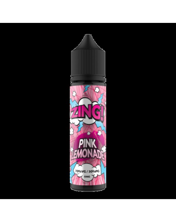 PINK LEMONADE E LIQUID BY ZING! 50ML 70VG