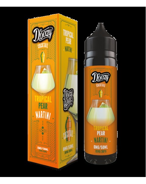 TROPICAL PEAR MARTINI E LIQUID BY DOOZY VAPE - COCKTAILS CO 50ML 70VG