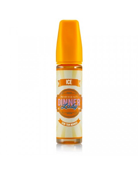 SUN TAN MANGO ICE E LIQUID BY DINNER LADY - ICE 50ML 70VG