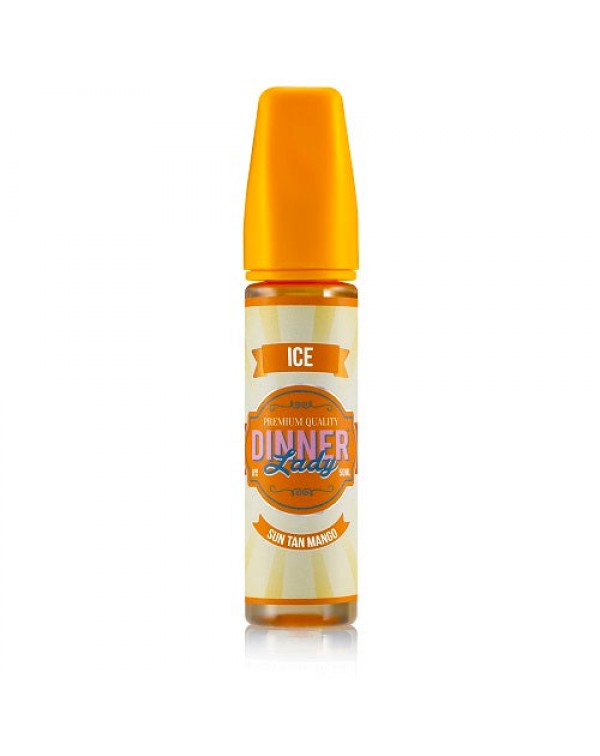 SUN TAN MANGO ICE E LIQUID BY DINNER LADY - ICE 50...