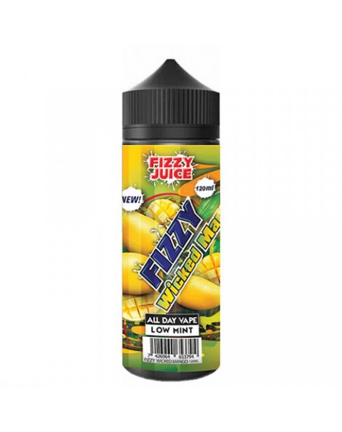 FIZZY WICKED MANGO E LIQUID BY FIZZY JUICE - MOHAWK & CO 100ML 70VG