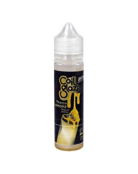 THESE LEMONZ E LIQUID BY COIL GLAZE 50ML 80VG