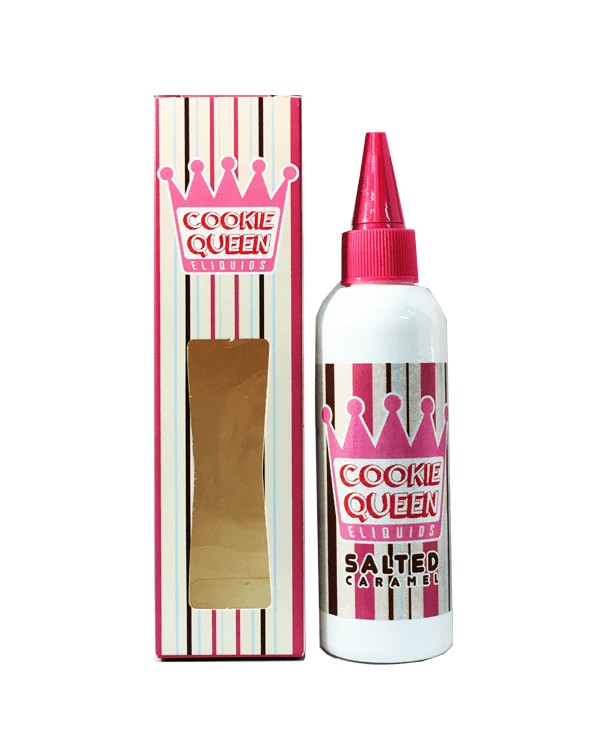 SALTED CARAMEL E LIQUID BY COOKIE QUEEN 80ML 70VG