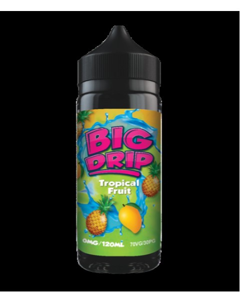 TROPICAL FRUIT E LIQUID BY BIG DRIP - DOOZY VAPE 100ML 70VG