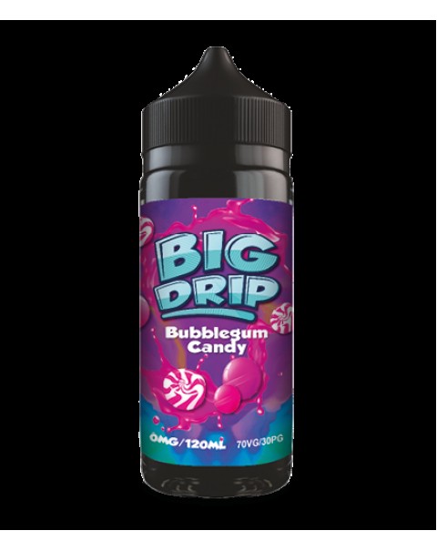 BUBBLEGUM E LIQUID BY BIG DRIP - DOOZY VAPE 100ML 70VG