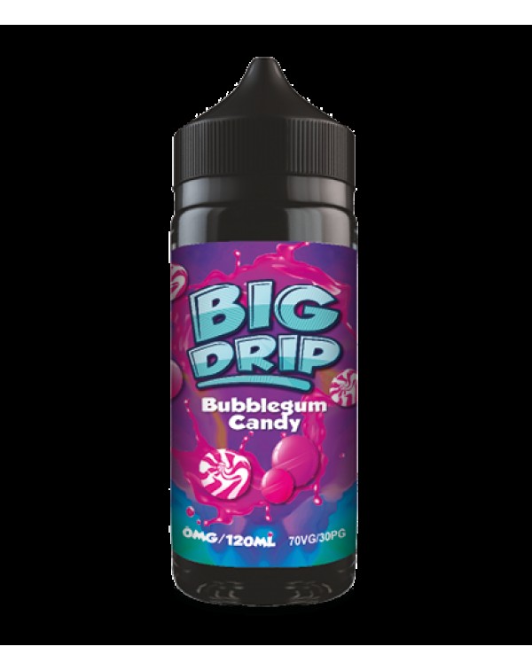 BUBBLEGUM E LIQUID BY BIG DRIP - DOOZY VAPE 100ML ...