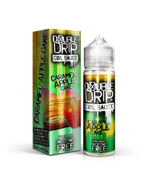 CARAMEL APPLE CAKE E LIQUID BY DOUBLE DRIP 50ML 80VG