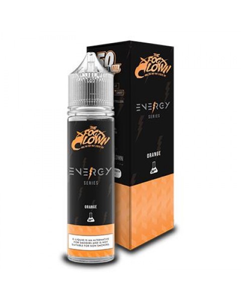 ORANGE E LIQUID ENERGY SERIES BY FOG CLOWN 50ML 70VG