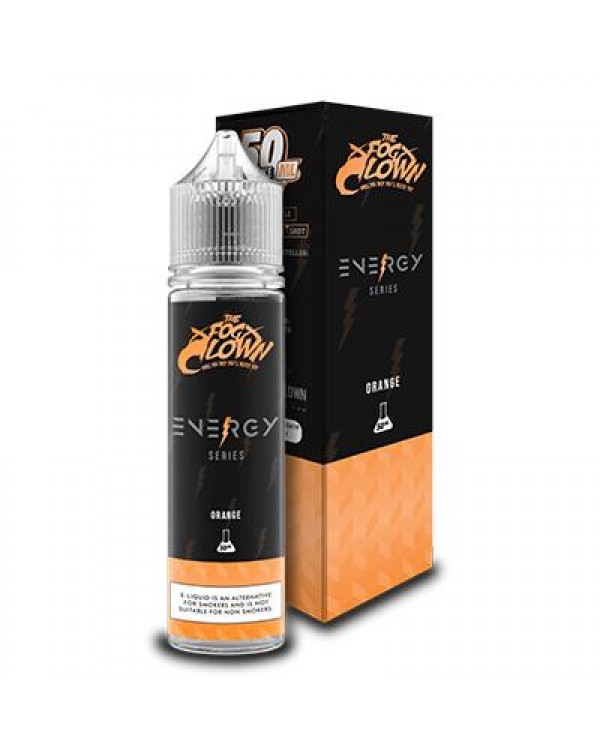 ORANGE E LIQUID ENERGY SERIES BY FOG CLOWN 50ML 70...