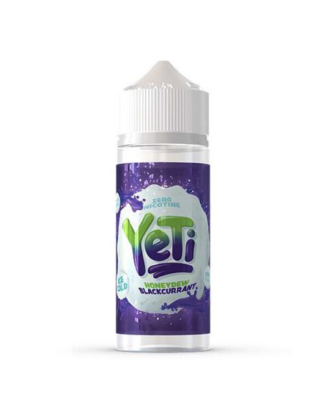 HONEYDEW BLACKCURRANT E LIQUID BY YETI E LIQUIDS 100ML 70VG