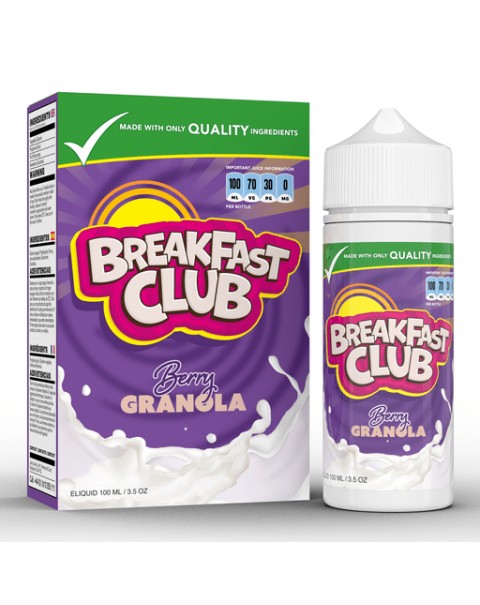 BERRY GRANOLA E LIQUID BY BREAKFAST CLUB 100ML 70VG