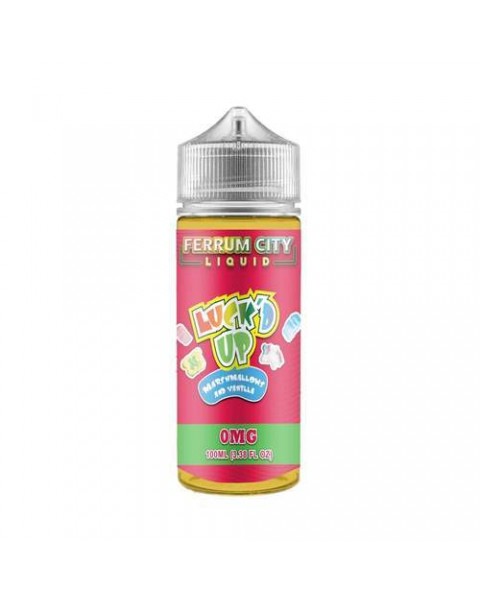 LUCKD UP E LIQUID BY FERRUM CITY E LIQUID 100ML 70VG