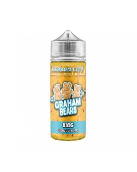 GRAHAM BEARS E LIQUID BY FERRUM CITY E LIQUID 100ML 70VG