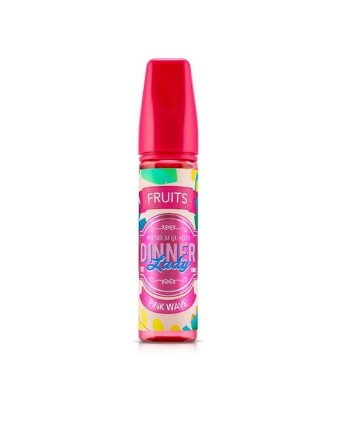 PINK WAVE E LIQUID BY DINNER LADY - FRUITS 50ML 70VG