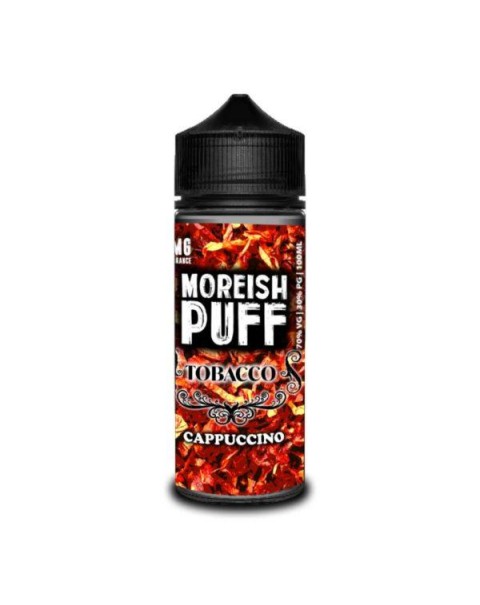 CAPPUCINO TOBACCO E LIQUID BY MOREISH PUFF - TOBACCO 100ML 70VG