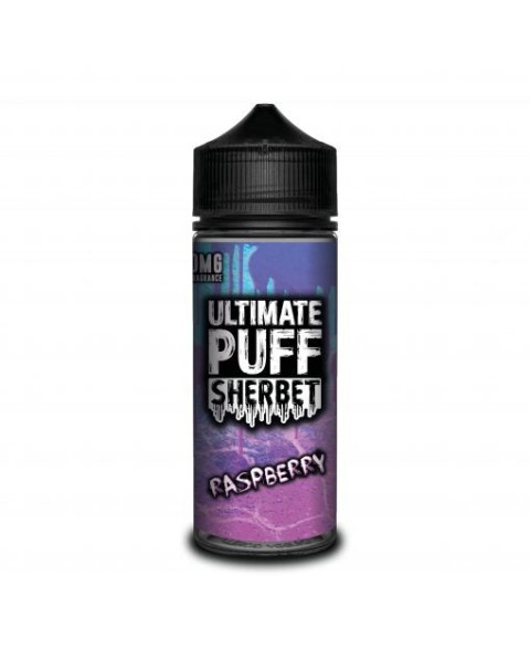 RASPBERRY E LIQUID BY ULTIMATE PUFF SHERBET 100ML 70VG