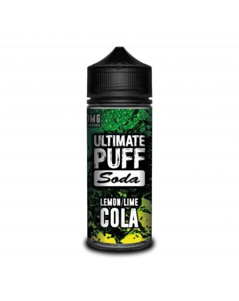 LEMON & LIME COLA E LIQUID BY ULTIMATE PUFF SODA 100ML 70VG