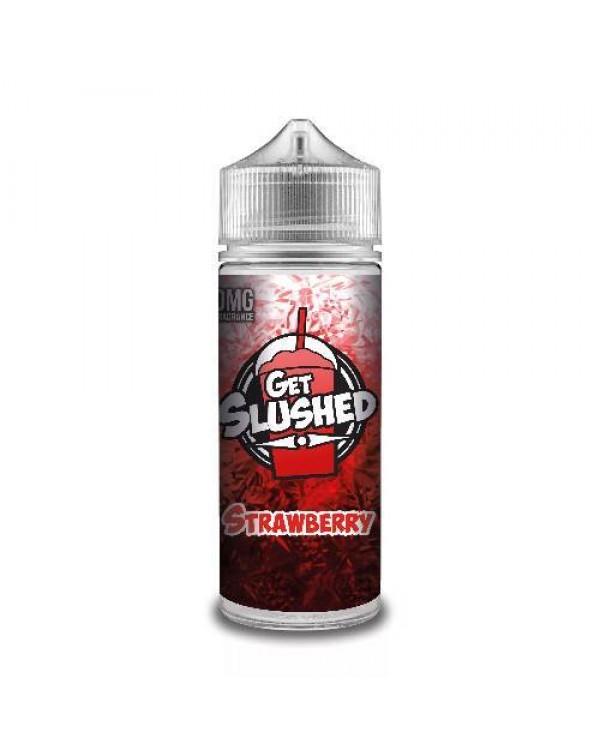 STRAWBERRY E LIQUID BY GET SLUSHED 100ML 70VG