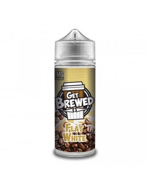 FLAT WHITE E LIQUID BY GET BREWED 100ML 70VG