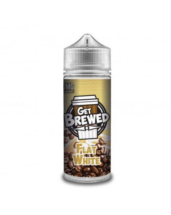 FLAT WHITE E LIQUID BY GET BREWED 100ML 70VG