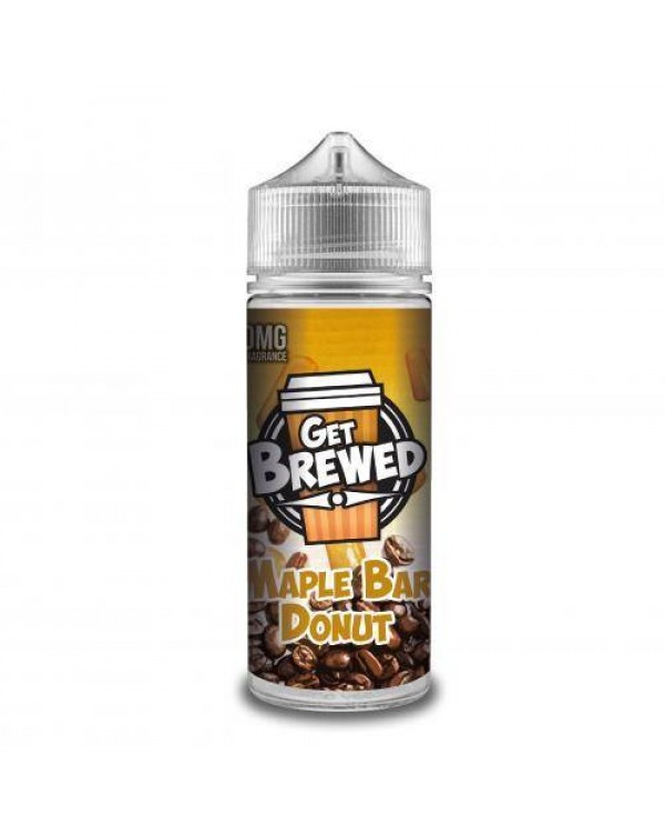 MAPLE BAR DONUT E LIQUID BY GET BREWED 100ML 70VG