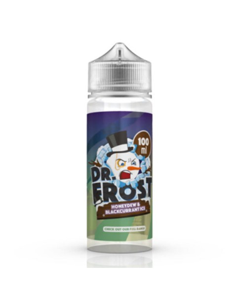 HONEYDEW AND BLACKCURRANT  ICE E LIQUID BY DR FROST 100ML 70VG