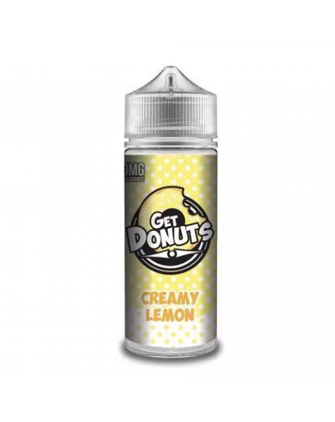 CREAMY LEMON E LIQUID BY GET DONUTS 100ML 70VG